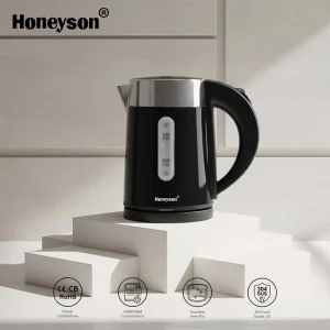 0.6L Cordless Electric Kettle Stainless Steel for Household Kitchen Outdoor RV Use Keep Warm Feature