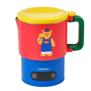 0.7L Folding Portable Stainless Steel Smart Electric Kettle Automatic Off for Travel Home