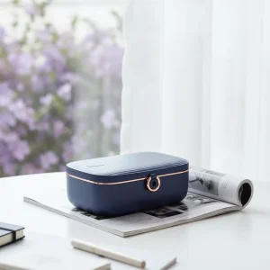 0.9L Electric Heating Plastic Lunch Box Stainless Steel Inner Pot Eco Friendly Household Detachable Food Heater