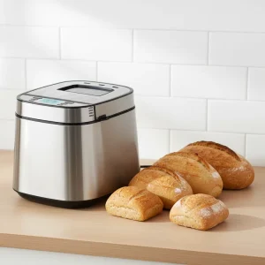 1/2/2.5 LB 450/1150G Stainless Steel Home LED Display Electric Bread Maker Machine Smart Cooking Programs Household