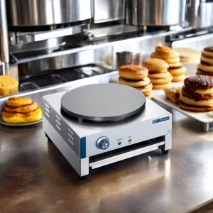 1 Plate Electric Crepe Maker Commercial Snack Machine Crepe and Pancake Makers