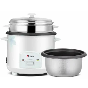 1.0L-2.8L Automatic Drum Shape Electric Rice Cooker Non Stick Aluminum Inner Pot Paddle Measuring Cup Energy Efficient Household