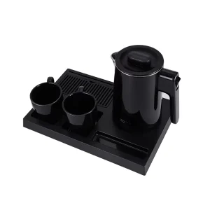 1.0L Mechanical Electric Kettle with Double layer Insulation for Making Tea in a Hotel Tray