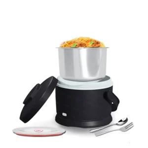 1.20L Electric Heating Lunch Box Food Heater 12V 24V 110V 220V Portable Heated Lunch Warmer Car Truck Office Home for Workers