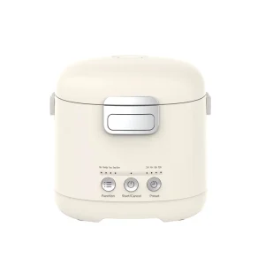 1.2L Mini Rice Cooker for 1-2 People Home Use All in One Small Steaming and Cooking Rice Cooker with Titanium Inner Pot