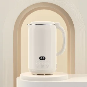 1.5L Automatic Soy Milk Nut Milk Machine Plant Milk Blender Small Kitchen Appliance With One press Cleaning Heating Blender