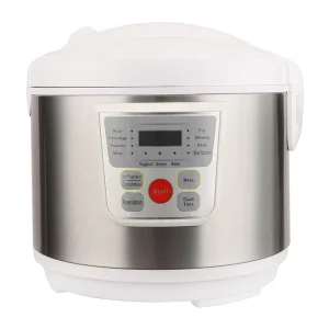 1.5L Convenient Durable Non-stick Inner Pot Stainless Steel Rice Cooker for Home Use