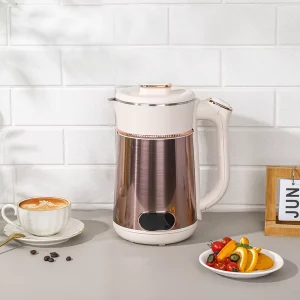 1.5L Double Wall Food Grade Stainless Steel Boil-Dry Protection Commercial Electric Hot Water Kettle