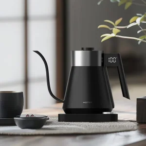 1.5L Goose Neck Gooseneck Electric Kettle With Temperature Control 1200W Pour Over Kettle Electric for Coffee & Tea
