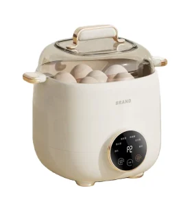 1.5L Multi functional Egg Poacher Cooker Steamer Congee Yogurt Boil Rice Egg Cooker