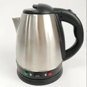 1.5L Portable Electric Kettle Automatic Shut-Off 2200W Thermal Insulation Stainless Steel Temperature Control Cordless