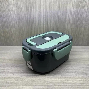 1.5L Portable Electric Lunch Box 60W Outdoor Camping Food Heating Warmer Suitable for Car Lunch Heating Microwave Oven