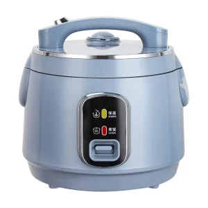 1.5L Small Convenient High-Efficiency Rice Cooker with Insulated Stainless Steel Inner Pot for Home and Travel