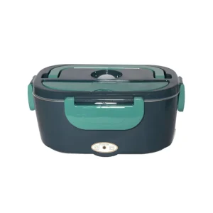 1.5L Stainless Steel Electric Lunch Box Food Container Heated Warmer for Outdoor Use in Cars Trucks Home Office