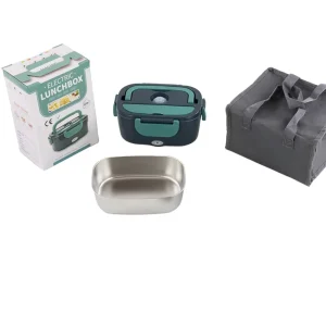 1.5L Tiffin Box 110V 220V Heater Lunch Electric Lunch Box With Stainless Steel Removable Container
