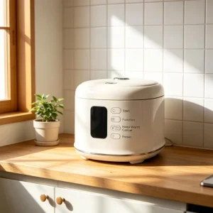1.6L LED Display Multi Rice Cooker with 7 Cooking Modes 24H Timer and 8H Keep Warm Portable Inner Pot 400W Rice Cooker Household