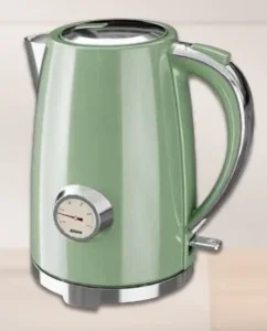 1.7L Household Smart Electric Kettle Stainless Steel with Light Indicator