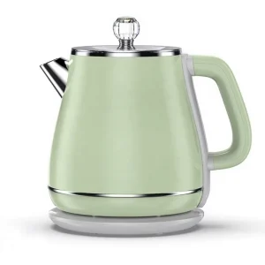 1.8 Liter Double Wall Stainless Steel Cordless Electric Kettle Temperature Control Fast Boil Elegant Design