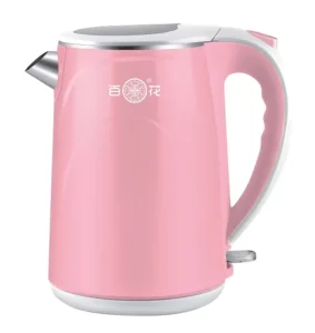 1.8L 1500W Durable Stainless Steel Electric Kettle High Efficiency Boiling Suitable for Home and Office Use