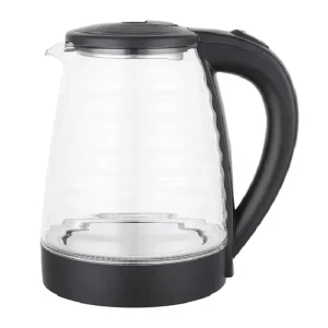 1.8L 1500W Glass Electric Kettle with Dry-Boil Protection for Home Use
