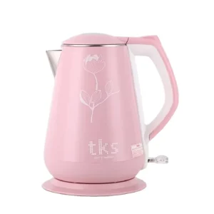 1.8L Double-layer Design Efficient Boiling Automatic Power-off Insulation Stainless Steel Electric Kettle