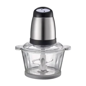 1.8L Electric Baby Food Processor Vacuum Blender with Variable Speed Plastic Container Glass Housing