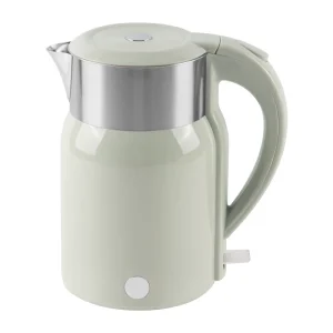 1.8L Electric Tea Kettle Stainless Steel Interior LED Indicator Cool-Touch Handle