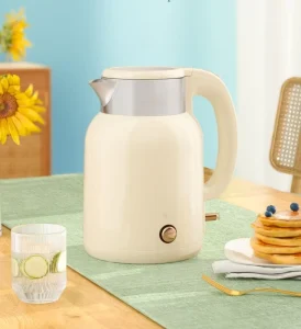 1.8L Fast-boiling Stainless Steel Electric Kettle for Home Hotel and Office Use Food Health Grade