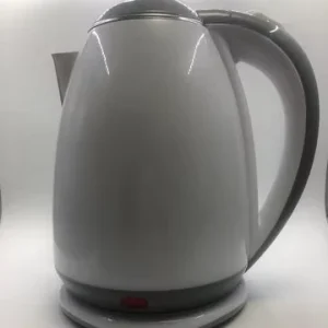 1.8L Gray Electric Kettle for Household Use Water Glass with Boil Dry Protection and Keep Warm Feature