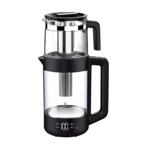 1.8L Intelligent Electric Heating Glass Water Kettle with a 1.2L Tea Cup Which Can Be Controlled Via the APP Via WiFi