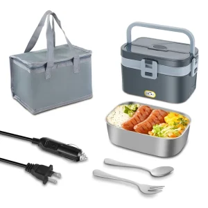 1.8L Large-capacity Electric Lunch Box Can Be Plugged Into the Electric Waterless Heating Lunch Box Hot Lunch God