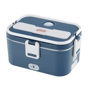 1.8L Portable Electric Lunch Box Stainless Steel Heating Food Warmer for Car Home Use CE ROHS Approved