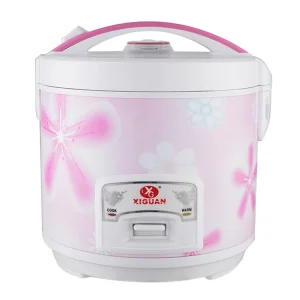 1.8L Portable Electric Rice Cooker Multifunctional Easy Operation for Household Use