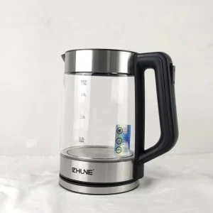 1.8L Portable Household Glass Electric Kettle Electrical Jug Stainless Steel Electric Tea Kettle