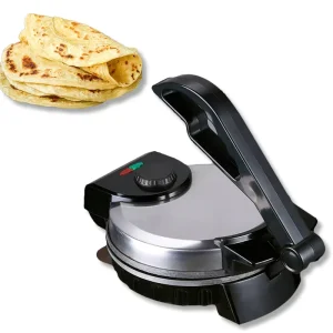 10″ 8″ Crepe and Pancake Grill Pan Stainless Steel Roti Maker With Temperature Controller
