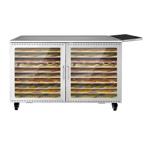 10 Big Trays Large Capacity Stainless Steel Vegetable Food Dehydrator Commercial Solar 35-75 Temperature Control 220-240V