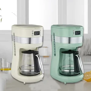 10 Cup Automatic Coffee Machine Digital Electric Drip Coffee Makers for Home Use