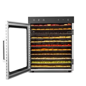 10 Layer Stainless Steel Household Banana Slices Fruit Dryer Seafood Squid Food Dehydrator