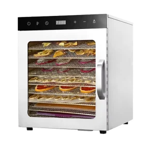10 Layers Food Dehydrator Home Use Drying Machine Temperature Control Fruit and Vegetable Dryer