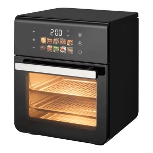 10 Liter Square Electric Digital Oven Air Fryer with LCD Display for Household & Hotel Use