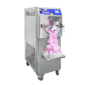 10 Programs 48L/h Commercial Ice Cream Maker Machine Batch Freezer Automatic Fresh Fruits Gelato Hard Ice Cream Machine