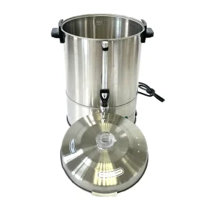 100 Cup 15L 110 120V 1200W Stainless Steel Coffee Maker Machine Commercial Coffee Percolator Coffee Urn
