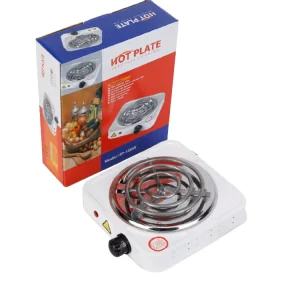 1000W Electric Countertop Single Burner 110v 220v Adjustable Temperature Hot Plate with Metal Housing for Household Use