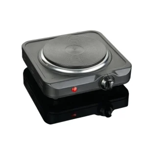 1000W Electric Heating Plate EU Household 1 Burner Single Hot Stove Plate Cast Iron Surface Cooking Knob Adjustment