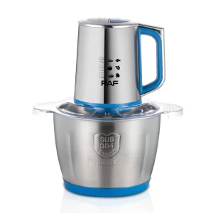 1000W Food Processor A.81658 3.0L Stainless Steel Meat Grinder Electric Chopper 360 Degree Fast Mixing