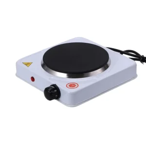1000W Portable Single Burner Solid Electric Hot Plate Household Cooker Adjustable Temperature