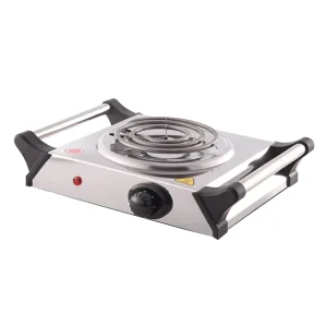 1000W Single Burner Stainless Steel Electric Hot Plate Stove for Kitchen Cooking Food Warming Heater