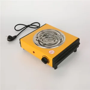1000W Small Electric Cooking Hot Plate Portable Temperature Control Electric Stove Coil Spiral Tubes Hot Plate