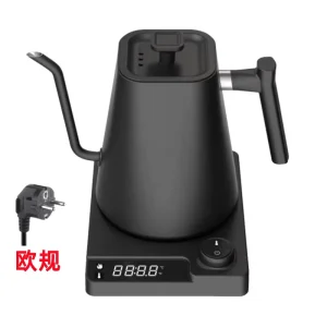 1000ml Gooseneck Electric Kettle Smart Thermostatic Fine Mouth Electric Kettle Hand Coffee Pot