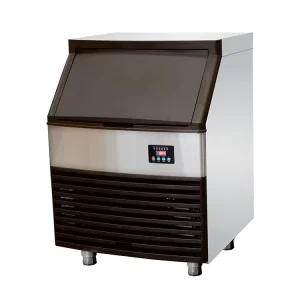 100kg 24h Commercial Ice Cube Maker Machine Dual Water Supply Bottle and Tap Water 110v 220v 240v for Bar